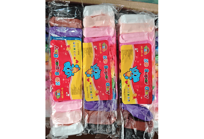 BOLSITA COM 12 FOAMI MOLDEABLES(ELEFANTITO)