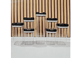 SET DE 7 CONTENEDORES PARA COCINA TAPA HERMÉTICA MOD #JN-331