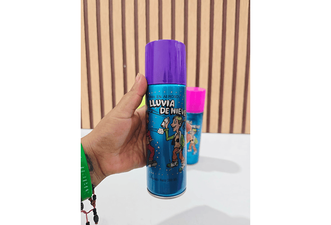 ESPUMA BLANCA EN AEROSOL (LLUVIA DE NIEVE) DE 260ML MOD# 2013