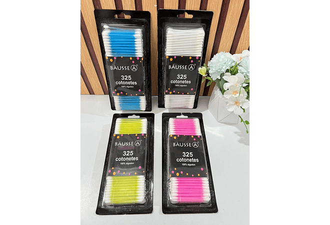 CAJITA CON 325 COTONETES MOD# B-325