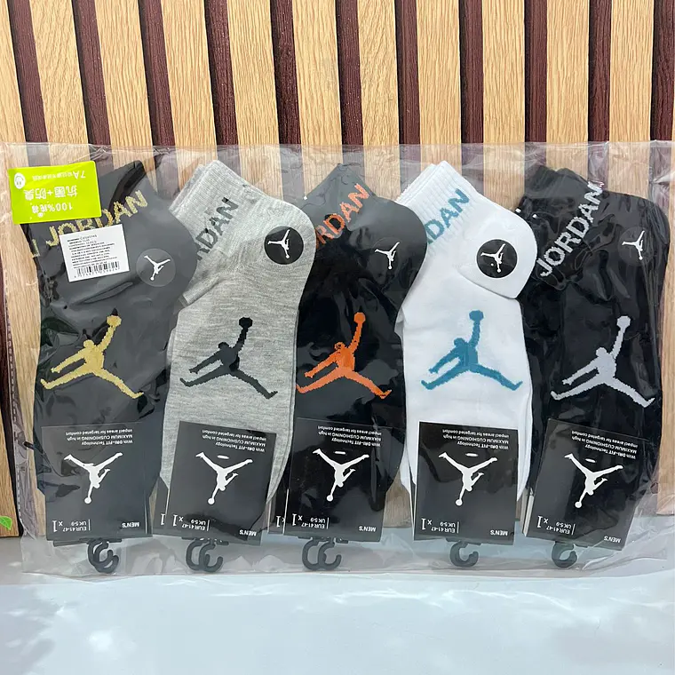 TINES PARA CABALLERO IMITACIÓN JORDAN, NIKE Y ADIDAS MOD# CL99 Y CL88  CALCETA 5