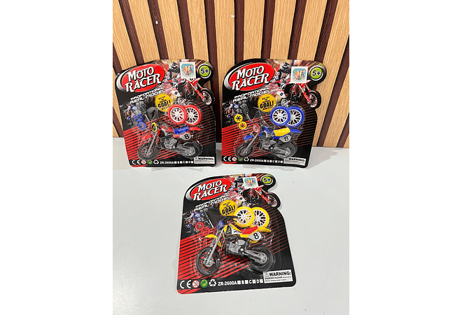 JUGUETE MOTO RACER (AL AZAR) MOD# VR-DLA1345 🏍️