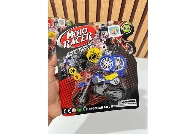 JUGUETE MOTO RACER (AL AZAR) MOD# VR-DLA1345 🏍️
