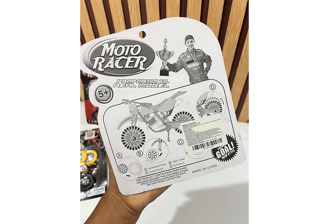 JUGUETE MOTO RACER (AL AZAR) MOD# VR-DLA1345 🏍️