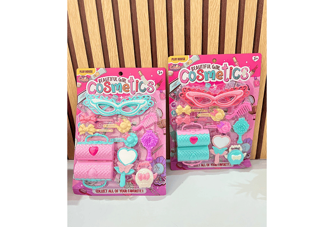 JUGUETE SET DE ACCESORIOS O BELLEZA PARA NIÑAS MOD# HP1203142 O 049  🥰