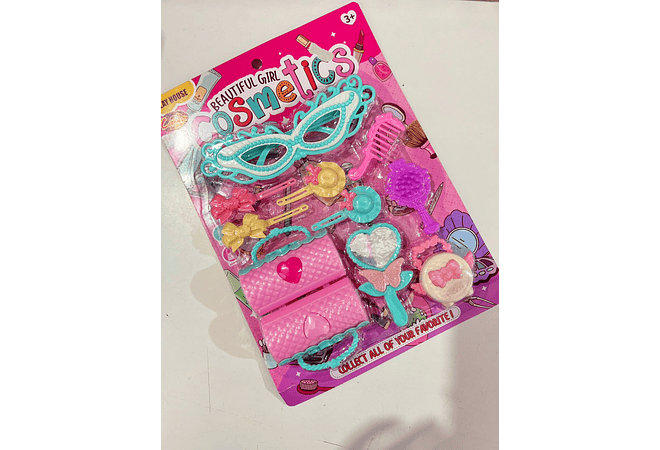JUGUETE SET DE ACCESORIOS O BELLEZA PARA NIÑAS MOD# HP1203142 O 049  🥰