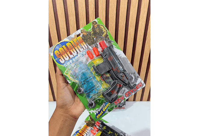 PISTOLA CAMUFLAJEADA JUGUETE PARA NIÑOS MOD# SD-4