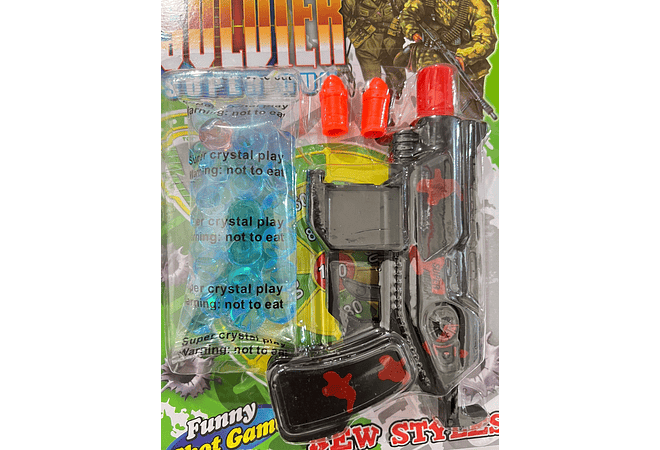 PISTOLA CAMUFLAJEADA JUGUETE PARA NIÑOS MOD# SD-4