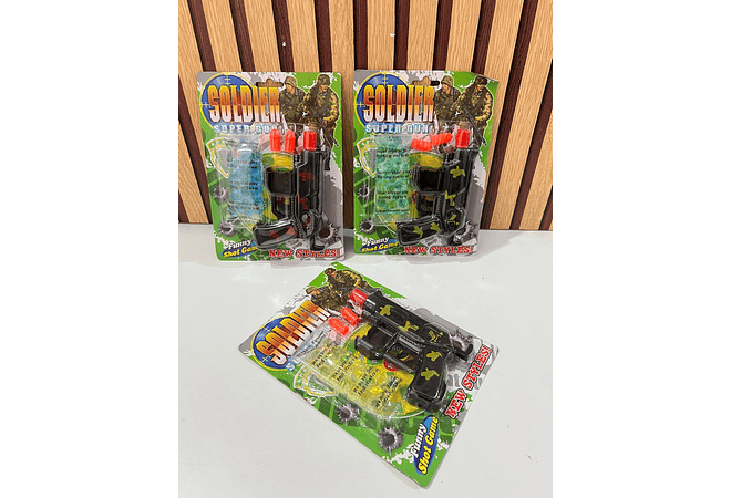 PISTOLA CAMUFLAJEADA JUGUETE PARA NIÑOS MOD# SD-4
