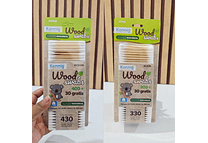 CAJITA CON 330 O 430 COTONETES MOD# KCE30 O KCE430