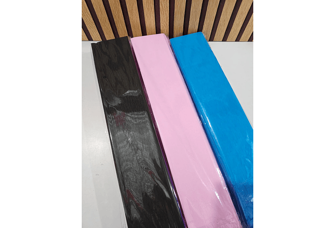 PAQ CON 10 PLIEGOS DE PAPEL CREPE COLORES AL AZAR MOD# ZWZ-39
