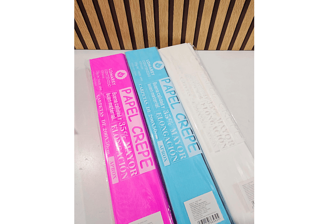 PAQ CON 10 PLIEGOS DE PAPEL CREPE COLORES AL AZAR MOD# ZWZ-39