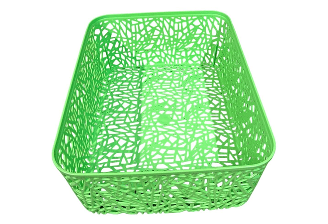 CANASTA ORGANIZADORA DE PLÁSTICO (AL AZAR)🧺