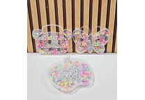 CAJITA CON ACCESORIOS CUENTITAS PARA CREAR PULSERAS MOD# X-9/ X-8/X-13