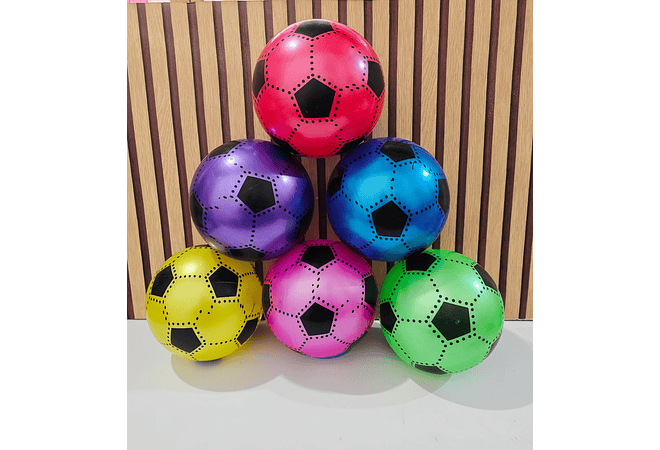 PELOTA HULE DISEÑO FUTBOL MOD# D-038⚽