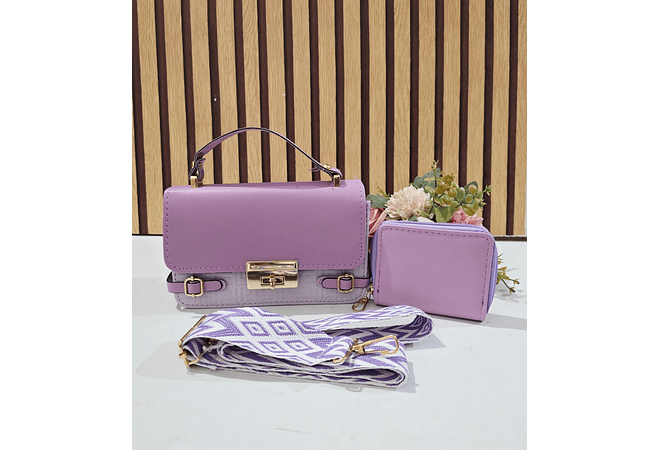 DUO CROSS BODY + MONEDERO MOD# 1017-48