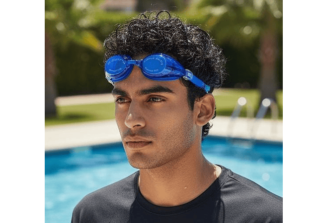 🥽 GOGGLES DE NATACIÓN PARA ADULTO  CON ESTUCHE MOD #992437