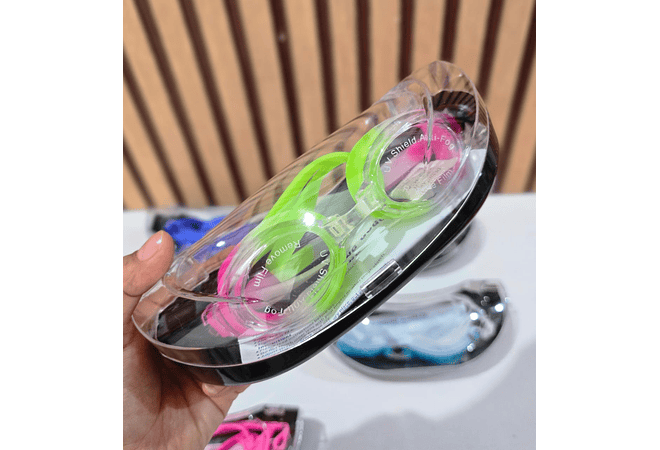 🥽 GOGGLES DE NATACIÓN PARA ADULTO  CON ESTUCHE MOD #992437