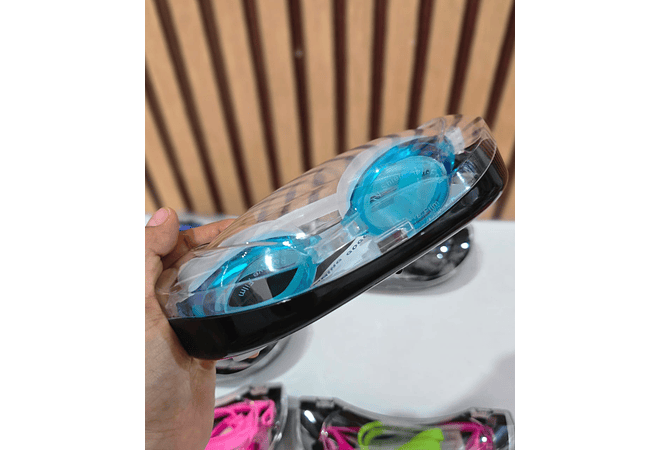 🥽 GOGGLES DE NATACIÓN PARA ADULTO  CON ESTUCHE MOD #992437