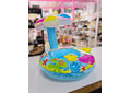 FLOTADOR INFLABLE INFANTIL CON SOMBRILLA EN FORMA DE HONGO MOD #992490