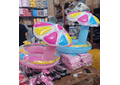 FLOTADOR INFLABLE INFANTIL CON SOMBRILLA EN FORMA DE HONGO MOD #992490