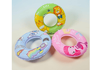 MEDIDA #60” SALVAVIDAS INFLABLE ESTAMPADO INFANTIL ANIMITOS MOD #992372