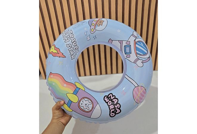 MEDIDA #60” SALVAVIDAS INFLABLE ESTAMPADO INFANTIL ANIMITOS MOD #992372