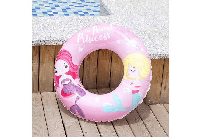MEDIDA #60” SALVAVIDAS INFLABLE ESTAMPADO INFANTIL ANIMITOS MOD #992372