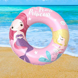 MEDIDA #70” SALVAVIDAS INFLABLE ESTAMPADO INFANTIL ANIMALITOS MOD #992373 REINGRESO