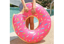 🛟🍩 SALVAVIDAS INFLABLE EN FORMA DE DONA TAMAÑO Y COLOR A ELEGIR 🛟🍩 REINGRESO