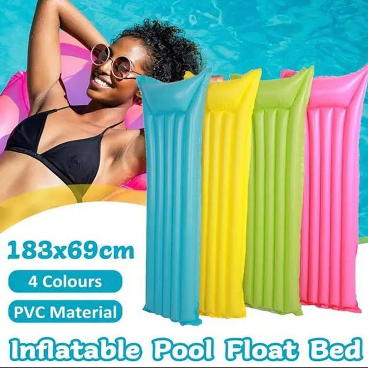 COLCHÓN FLOTADOR INFLABLE PISCINA Y PLAYA MOD# 992467  🛟🏖️ 1