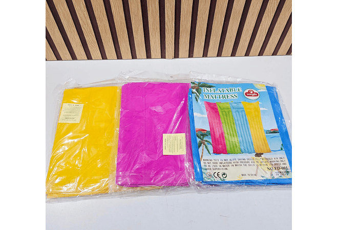 COLCHÓN FLOTADOR INFLABLE PISCINA Y PLAYA MOD# 992467  🛟🏖️