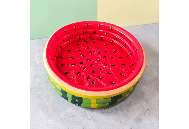 🍉🍕🍩 PISCINA INFLABLE FRUTAS  NUMEROUSSTAR 110"CM MOD #992469