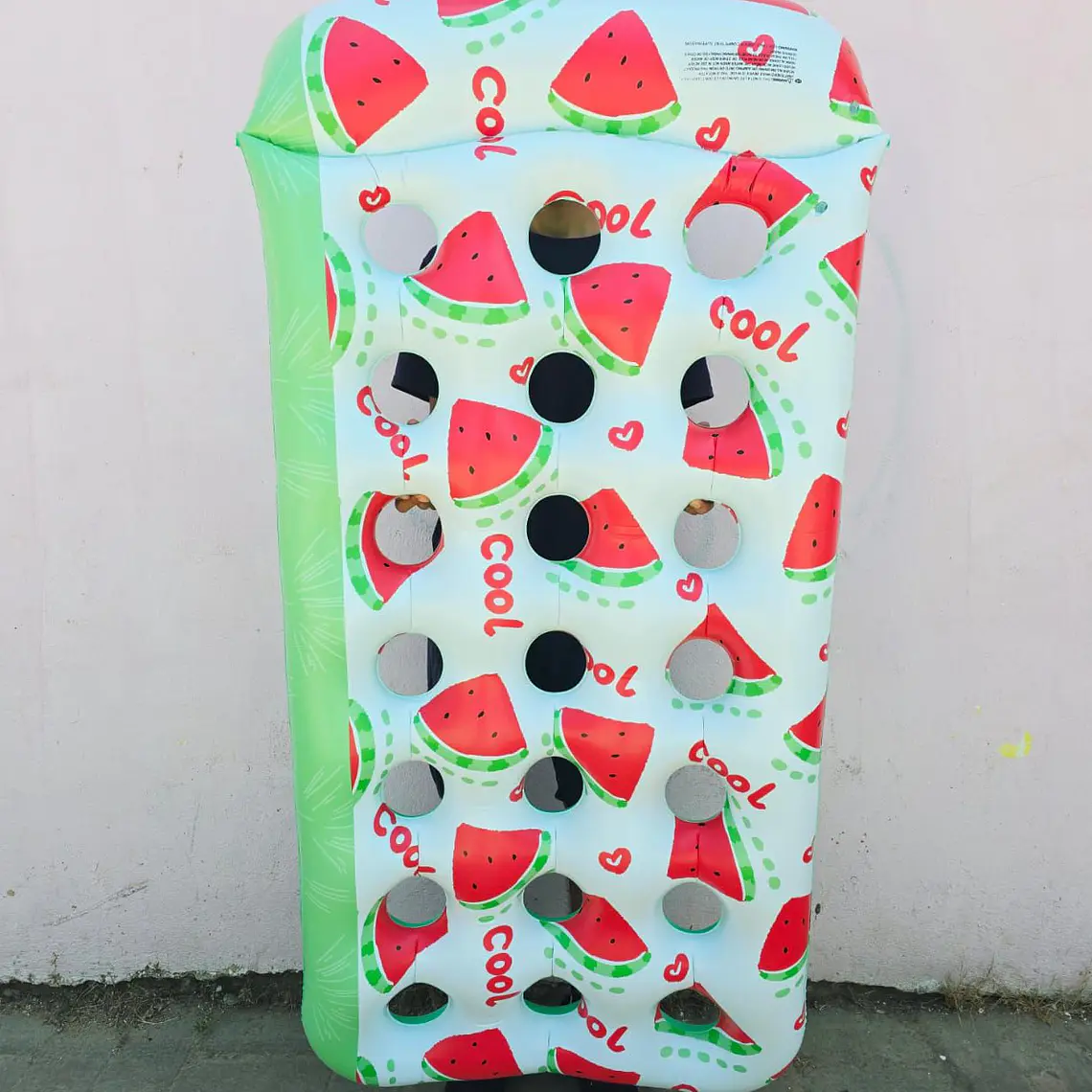 COLCHÓN/FLOTADOR INFLABLE DISEÑO FRUTAS MOD# 992458 🍉 🍋 5