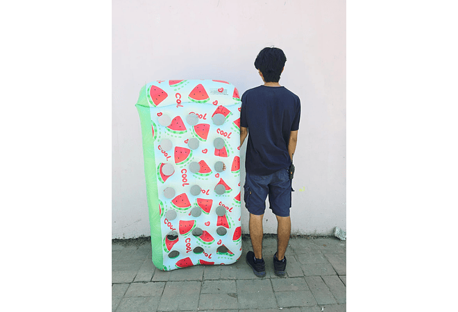 COLCHÓN/FLOTADOR INFLABLE DISEÑO FRUTAS MOD# 992458 🍉 🍋