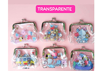 DOCENA DE MONEDERITOS CON BROCHE DISEÑO BTS MOD#XQ22M357 REINGRESO