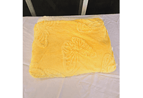 COBIJA ABORREGADA 180x200CM RELIEVE MARIPOSA MOD#20006