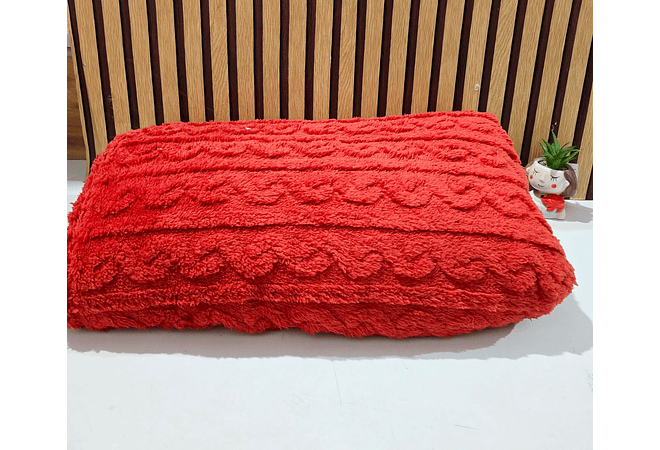 FRAZADA VARIOS COLORES 220CM X 237CM MOD# T-30066