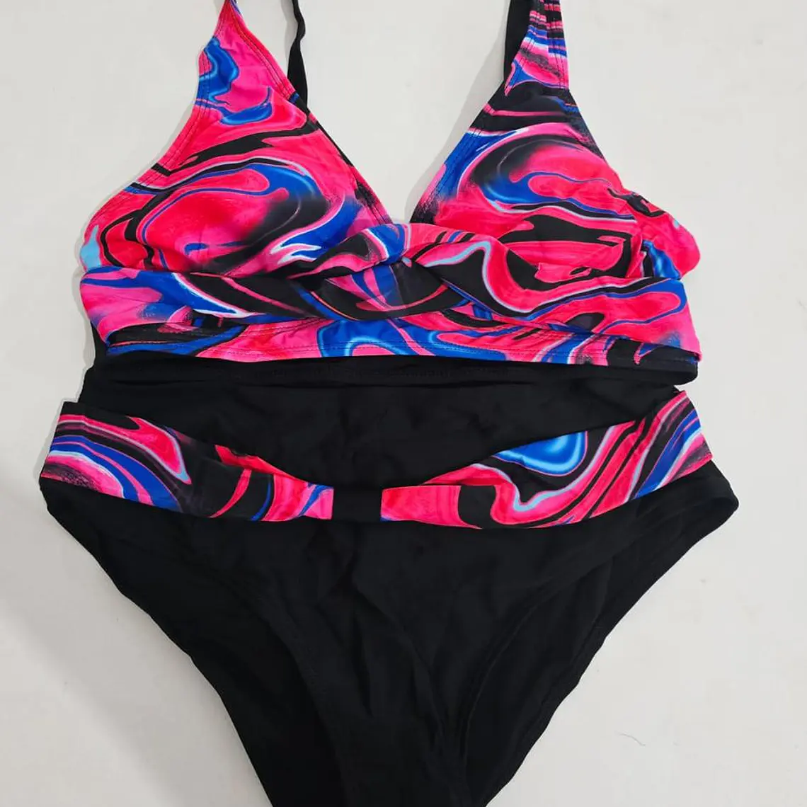 TRAJE DE BAÑO DE 2 PZ PARA DAMA COLORES AL AZAR 🏖️👙 2