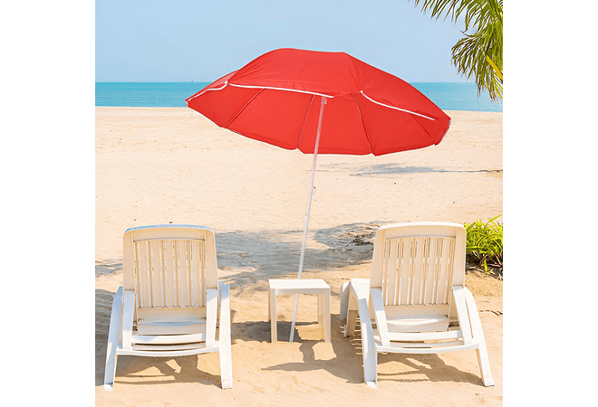 SOMBRILLA PARA PLAYA 2.1M MOD# 2128🏖️☀️
