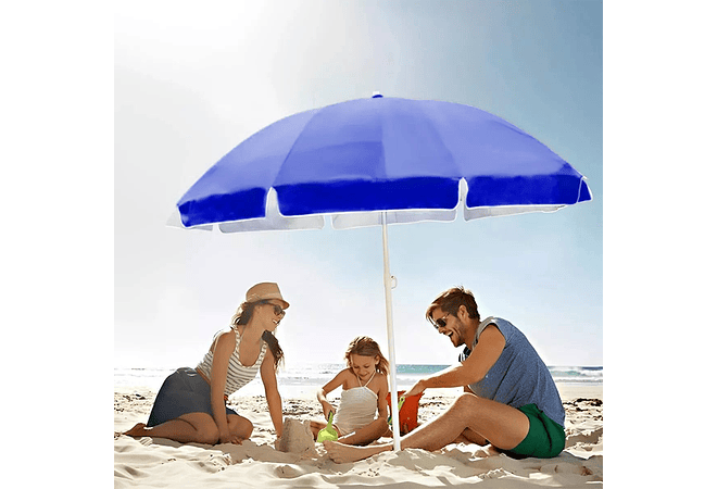 SOMBRILLA PARA PLAYA 2.1M MOD# 2128🏖️☀️