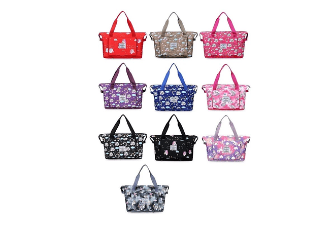 BOLSO EXPANDIBLE HONG FU CON ESTAMPADO REINGRESO