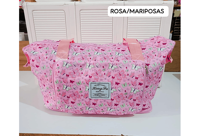 BOLSO EXPANDIBLE HONG FU CON ESTAMPADO REINGRESO