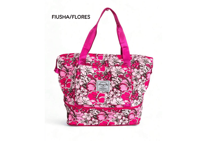 BOLSO EXPANDIBLE HONG FU CON ESTAMPADO REINGRESO