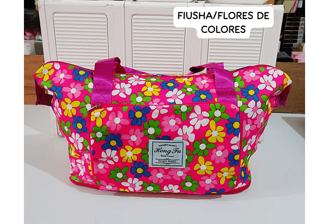 BOLSO EXPANDIBLE HONG FU CON ESTAMPADO REINGRESO