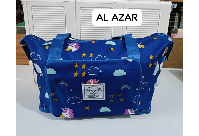 BOLSO EXPANDIBLE HONG FU CON ESTAMPADO REINGRESO