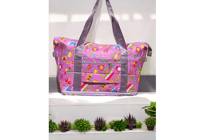 BOLSO EXPANDIBLE HONG FU CON ESTAMPADO REINGRESO