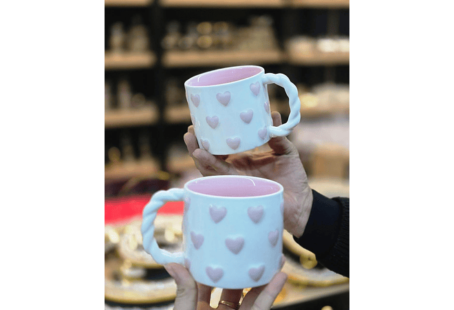 🥰TAZA (400ML) DISEÑO CEREZA MOD# F012  ☕🍒