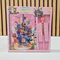 📒🖊️SET DE LIBRETA + LAPICERO/PERSONAJES MOD# SC-217-22 - Miniatura 3