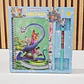 📒🖊️SET DE LIBRETA + LAPICERO/PERSONAJES MOD# SC-217-22 - Miniatura 4